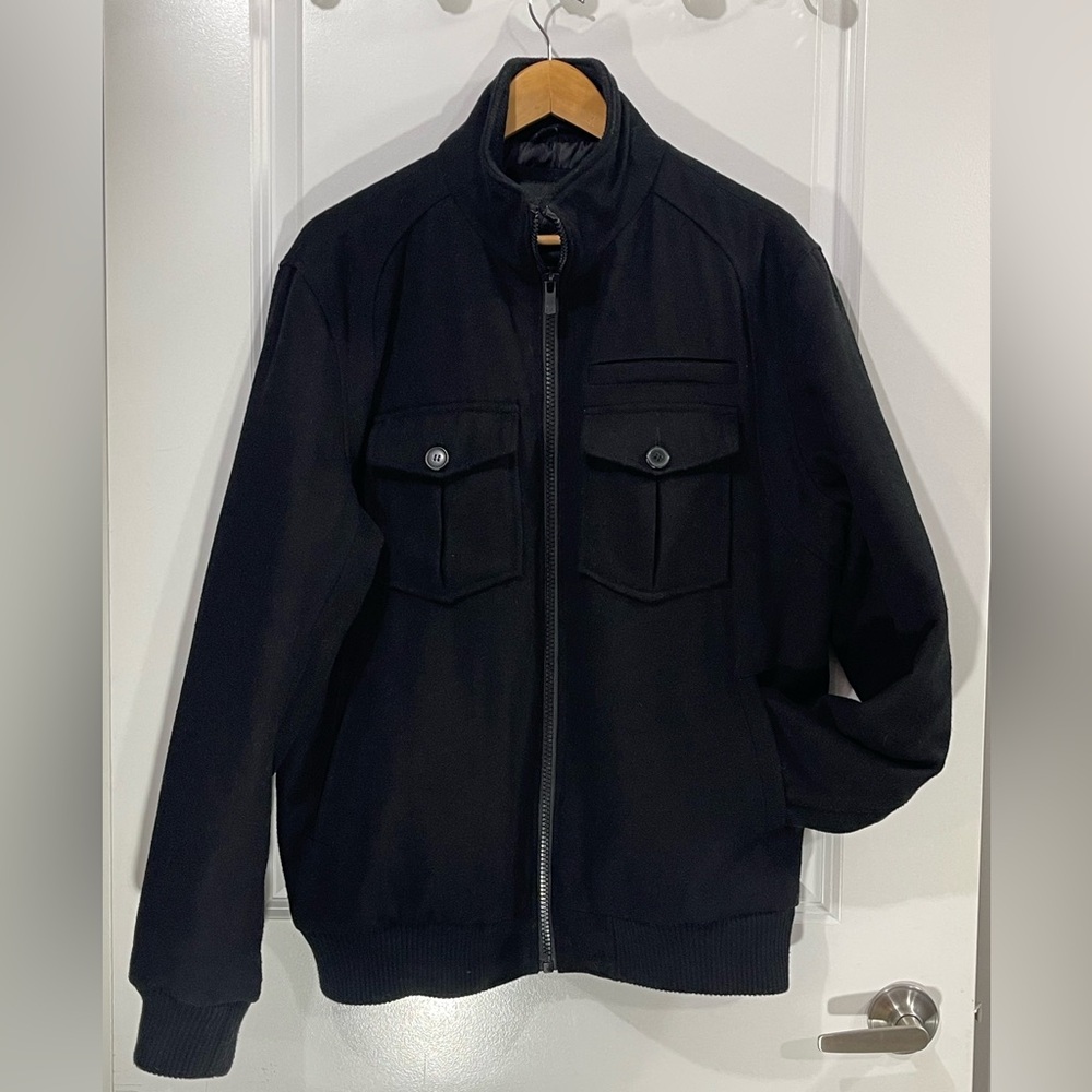 Mens XL Jack & Jones Wool Blend Jacket Coat
